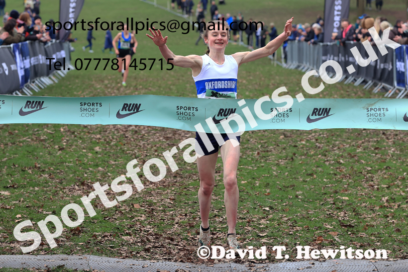 Senior Womens 2026 UK CAU Inter Counties Cross Country, Wollaton Park, Nottingham. Photo: David T. Hewitson/Sports for All Pics